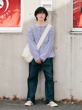 RIKUさん（メンズ・171cm）の冬コーディネート