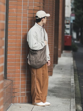 「coen（コーエン）のアイテム」を使った、RIKUさん（メンズ・171cm）の秋コーディネート