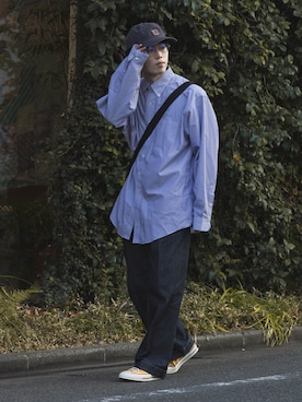 「MR.OLIVE（ミスターオリーブ）のアイテム」を使った、RIKUさん（メンズ・171cm）の冬コーディネート