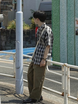 RIKUさん（メンズ・171cm）の夏コーディネート