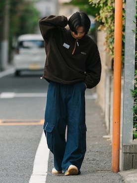 「アイテム（ジャケット/アウター）」を使った、RIKUさん（メンズ・171cm）の夏コーディネート