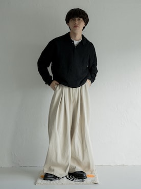 「アイテム（その他シューズ）」を使った、RIKUさん（メンズ・171cm）の秋コーディネート