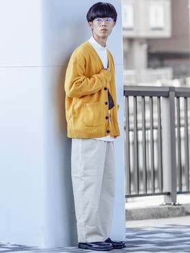 「D'MENS by DHOLIC（ディーメンズ）のアイテム」を使った、RIKUさん（メンズ・171cm）の秋コーディネート