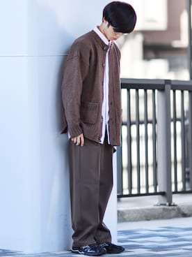 「MIZUNO（ミズノ　）のアイテム」を使った、RIKUさん（メンズ・171cm）の秋コーディネート