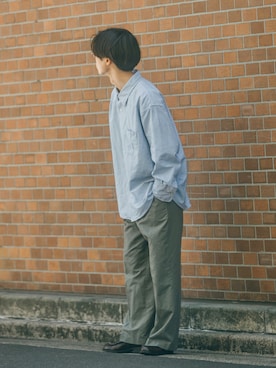 「EDWIN（エドウィン）のアイテム」を使った、RIKUさん（メンズ・171cm）の春コーディネート