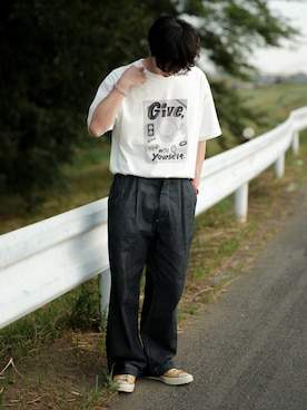 「FREAK'S STORE（フリークスストア）のアイテム」を使った、RIKUさん（メンズ・171cm）の夏コーディネート