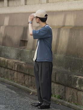「URBAN RESEARCH Sonny Label（アーバンリサーチサニーレーベル）のアイテム」を使った、RIKUさん（メンズ・171cm）の夏コーディネート