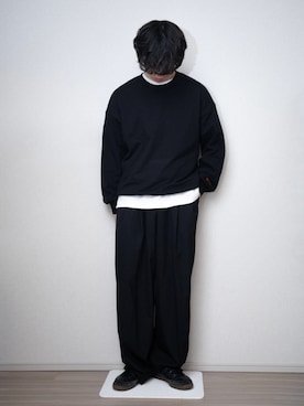 「M TO R（ムウトアール）のアイテム」を使った、RIKUさん（メンズ・171cm）の春コーディネート