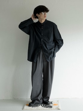 「Paraboot（パラブーツ）のアイテム」を使った、RIKUさん（メンズ・171cm）の夏コーディネート