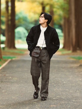 RIKUさん（メンズ・171cm）の秋コーディネート