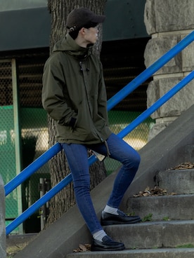 「URBAN RESEARCH Sonny Label（アーバンリサーチサニーレーベル）のアイテム（ジャケット/アウター）」を使った、RIKUさん（メンズ・171cm）の冬コーディネート