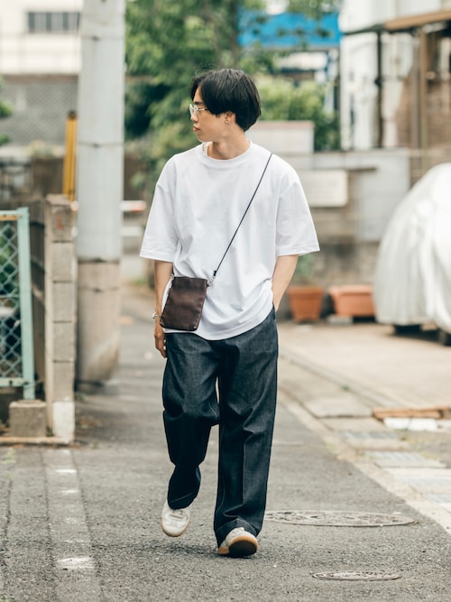 ウォーター プルーフ ウォッシャブル レザー / ミニスクエアショルダー