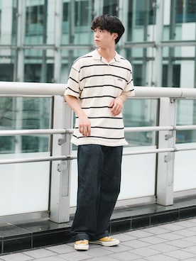 「アイテム（ブレスレット）」を使った、RIKUさん（メンズ・171cm）の夏コーディネート