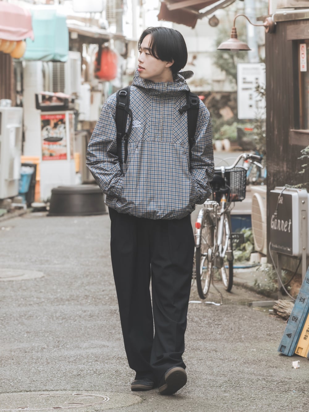 UMBRO × FREAK'S STORE/アンブロ 別注 Anorak Parka/別注 アノラック