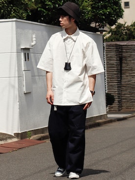 「COOLなこのコが仲間入り」｜「アイテム（財布/小物）」を使った、RIKUさん（メンズ・171cm）の夏コーディネート