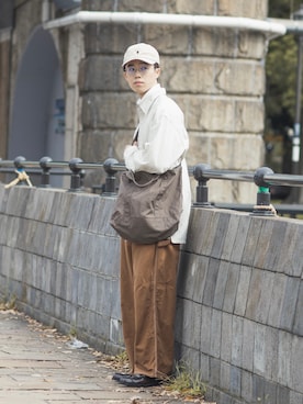 「coen（コーエン）のアイテム」を使った、RIKUさん（メンズ・171cm）の秋コーディネート