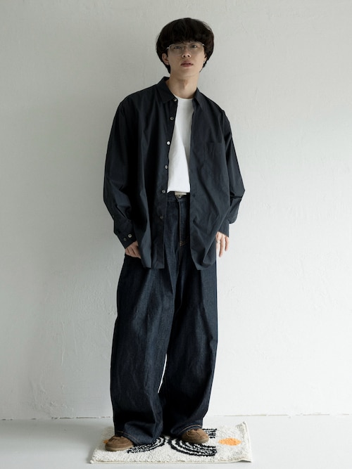 cian denim/シアンデニム】バギーワイドデニム（デニムパンツ