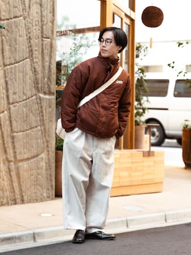 「CLEA（クレア）のアイテム」を使った、RIKUさん（メンズ・171cm）の冬コーディネート
