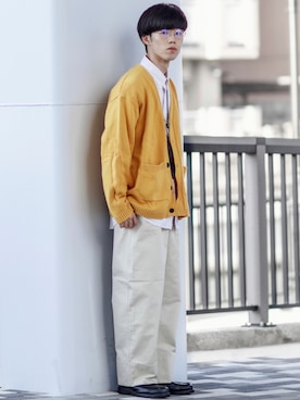 「D'MENS by DHOLIC（ディーメンズ）のアイテム」を使った、RIKUさん（メンズ・171cm）の秋コーディネート