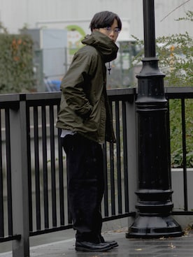 「URBAN RESEARCH Sonny Label（アーバンリサーチサニーレーベル）のアイテム（ジャケット/アウター）」を使った、RIKUさん（メンズ・171cm）の冬コーディネート