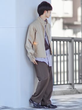 「MIZUNO（ミズノ　）のアイテム」を使った、RIKUさん（メンズ・171cm）の秋コーディネート