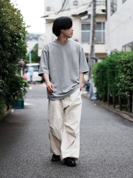 「EDWIN（エドウィン）のアイテム」を使った、RIKUさん（メンズ・171cm）の夏コーディネート
