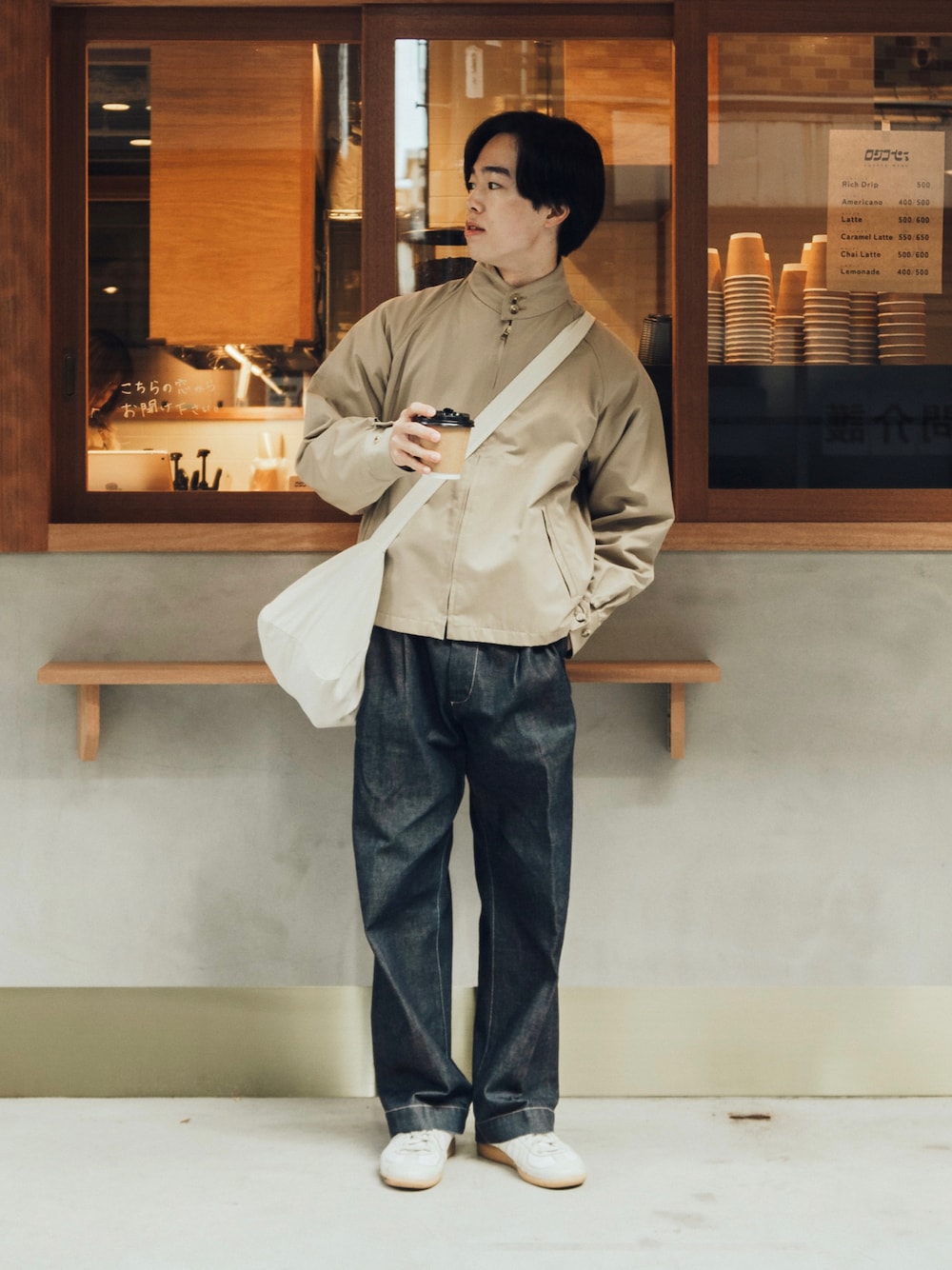 RIKU｜INTERIMのブルゾンを使ったコーディネート - WEAR