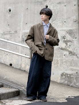 RIKUさん（メンズ・171cm）の春コーディネート