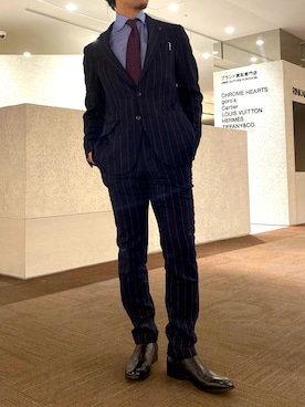 「アイテム（雑貨/ホビー）」を使った、matsudaさん（メンズ・175cm）の秋コーディネート