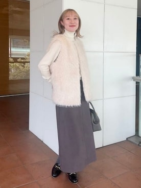 「Demi-Luxe BEAMS（デミルクス ビームス）のアイテム」を使った、Demi-Luxe BEAMSさん（レディース・158cm）の秋コーディネート