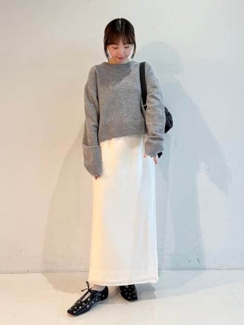 セール】【1/9再値下げ】フリンジ Iライン スカート（スカート）｜Demi