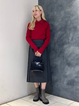 Demi-Luxe BEAMSさん（レディース・166cm）の秋コーディネート