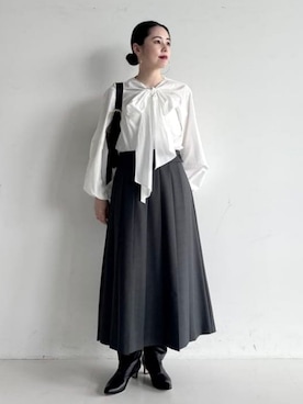 新品 Devotion TWINS ドローコード付きショートトップス Demi-Luxe BEAMS（デミルクス ビームス）の「Devotion TWINS