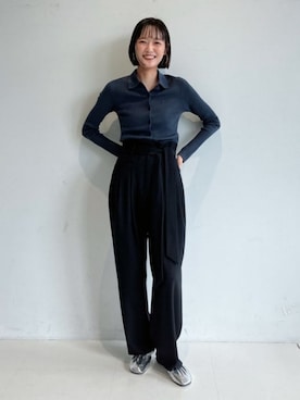 「高身長女子」｜Demi-Luxe BEAMSさん（レディース・166cm）の秋コーディネート