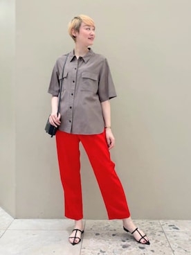Demi-Luxe BEAMSさん（レディース・165cm）の夏コーディネート
