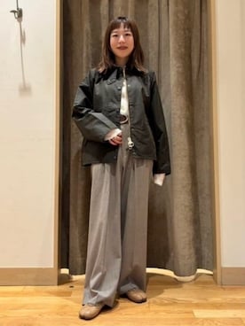 Demi-Luxe BEAMSさん(レディース・153cm)の秋コーディネート