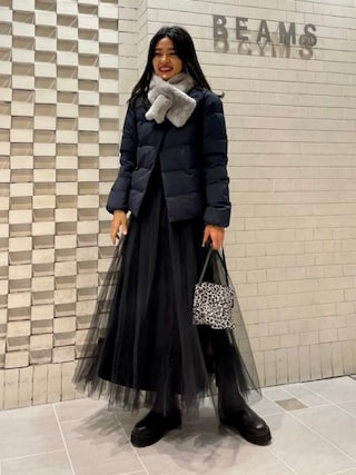 ピレネックス×デミルクスビームス別注カンヌ　ソフトダウンジャケット ブラック40 PYRENEX × Demi-Luxe BEAMS / 別注 CANNES SOFT ダウンジャケットを