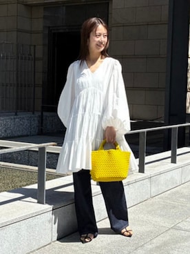 「MARIHA（マリハ）のアイテム」を使った、Demi-Luxe BEAMSさん（レディース・160cm）の春コーディネート