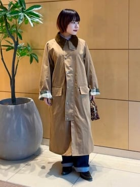 Demi-Luxe BEAMSさん（レディース・153cm）の秋コーディネート