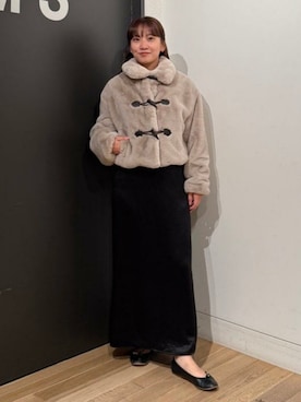 Demi-Luxe BEAMSさん（レディース・152cm）の秋コーディネート