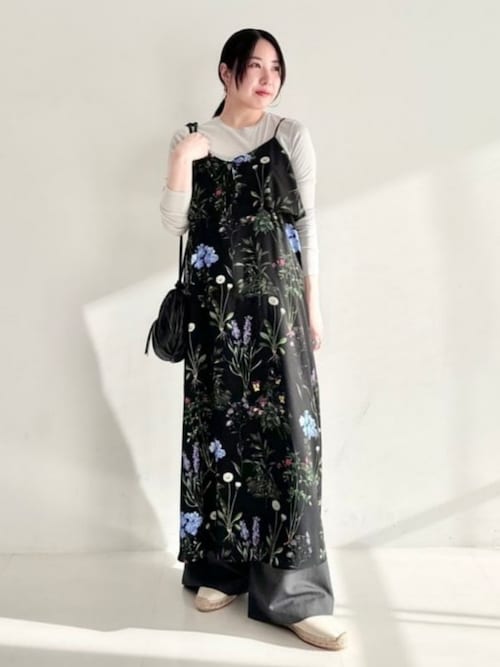 別注】TICCA / フラワー プリント キャミワンピース(ワンピース 別注】TICCA / フラワー プリント キャミワンピース(ワンピース