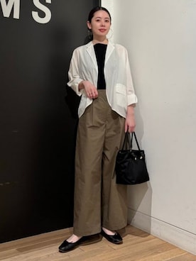 「TICCA（ティッカ）のアイテム」を使った、Demi-Luxe BEAMSさん（レディース・162cm）の冬コーディネート