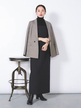 Demi-Luxe BEAMSさん(レディース・162cm)の冬コーディネート