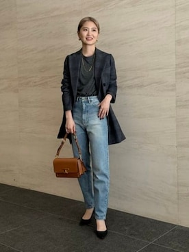 Demi-Luxe BEAMSさん(レディース・158cm)の秋コーディネート