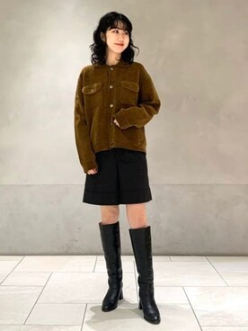 Demi-Luxe BEAMSさん(レディース・165cm)の秋コーディネート