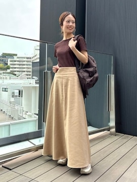 「STANDARD SUPPLY（スタンダードサプライ）のアイテム」を使った、Demi-Luxe BEAMSさん（レディース・160cm）の夏コーディネート