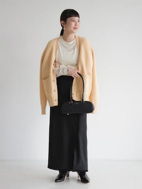 「Demi-Luxe BEAMS（デミルクス ビームス）のアイテム」を使った、Demi-Luxe BEAMSさん（レディース・159cm）の秋コーディネート