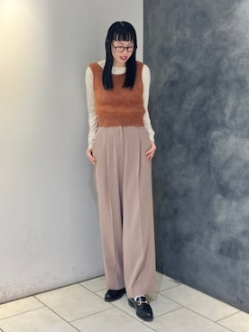 Demi-Luxe BEAMSさん(レディース・162cm)の秋コーディネート