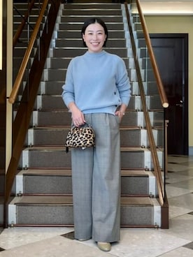 Demi-Luxe BEAMSさん(レディース・154cm)の秋コーディネート