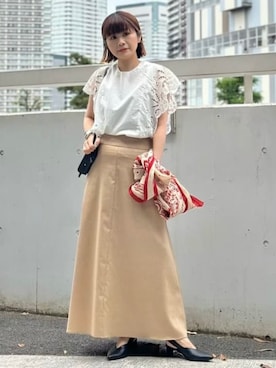 Demi-Luxe BEAMSさん(レディース・159cm)の夏コーディネート